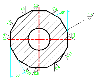 天河THCAD 粗糙度(图2)