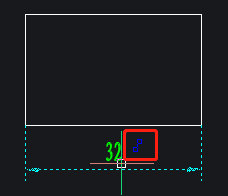 天河THCAD 十字光标右上角蓝色的两个正方形图标是什么怎么取消(图2)